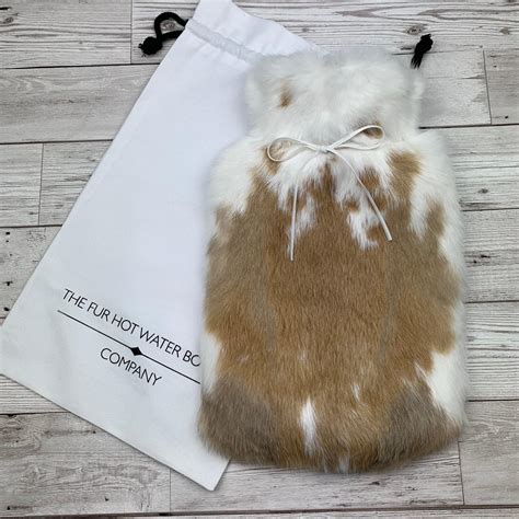 furry hot water bottle cover